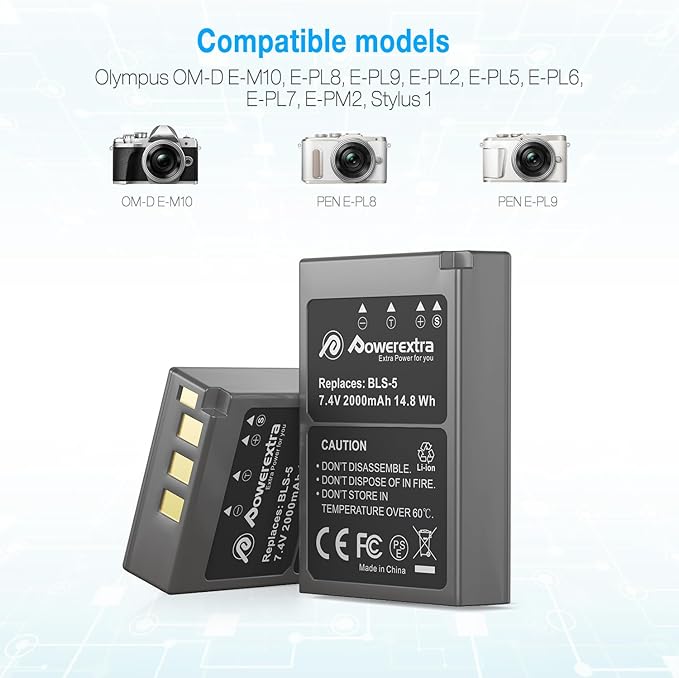 BLS-50 Battery and Dual USB Charger - Image 3