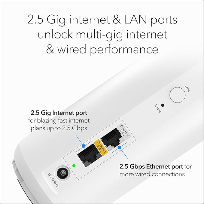 NETGEAR Orbi 370 Series Dual-Band WiFi 7 Mesh Network System - Image 6