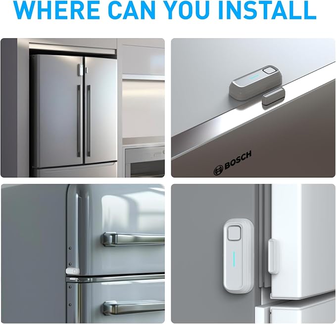 DAYTECH Fridge Door Alarm with Delay 1/2/3/4 mins Adjustable Close Windows - Image 7
