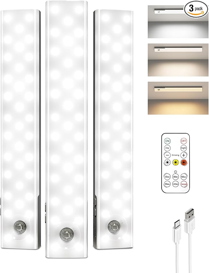 EZVALO 3-Pack Under Cabinet Lighting by EZVALO