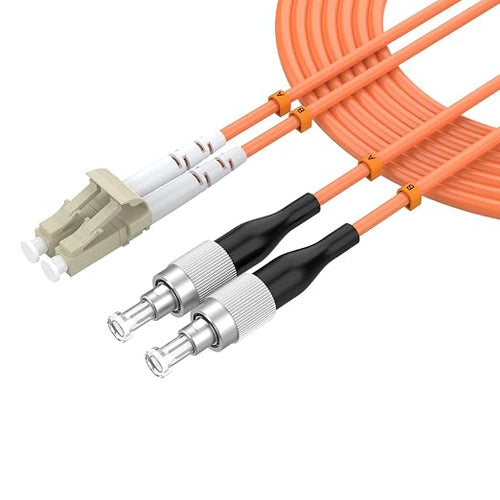 1M/3FT OM1 Fiber Patch Cable, LC/UPC to FC/UPC, 62.5/125μm, 10GB Multimode by lidkew