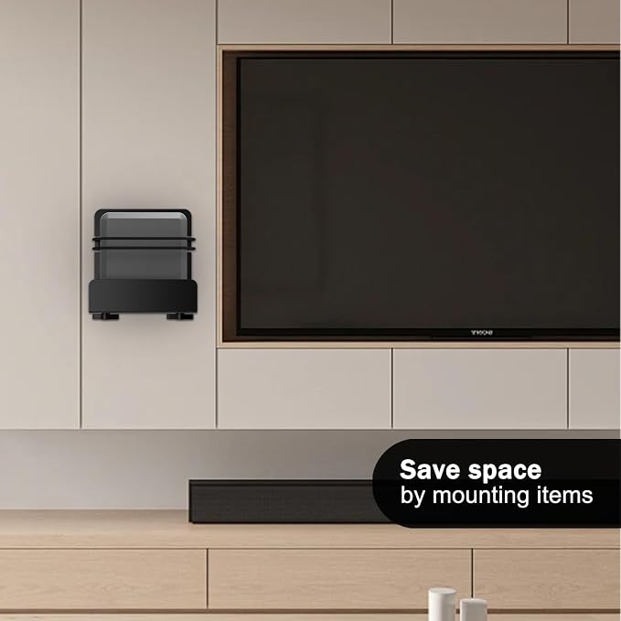 2 Pcs Cable Box Mount, Modem Mount, Adjustable Wall Mount - Image 7