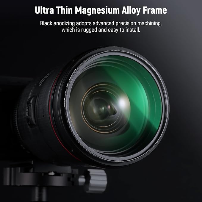NEEWER 62mm UV CPL ND Lens Filter Kit, UV Protection + Circular Polarizing + - Image 7