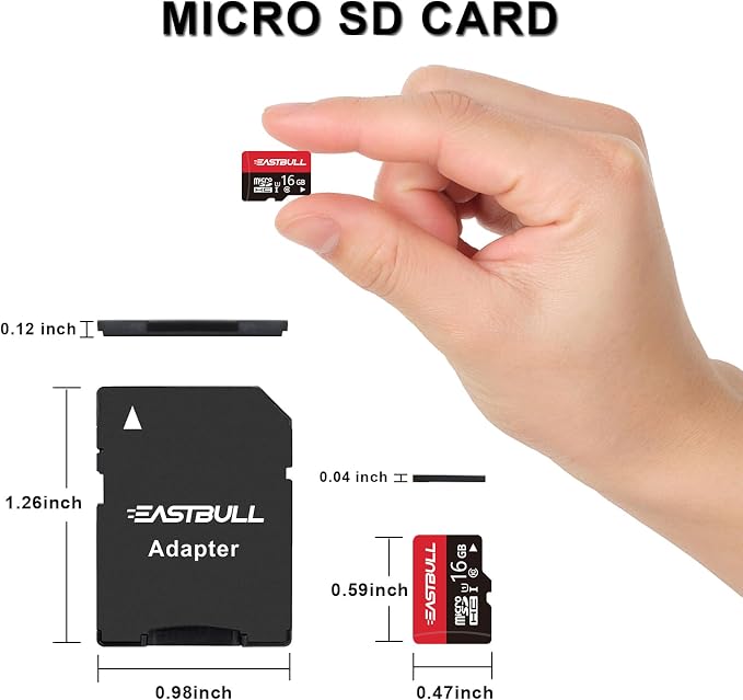 EASTBULL 16GB 10-Pack of Micro SD Cards, SD Memory Cards 16GB SD Cards Pack - Image 6