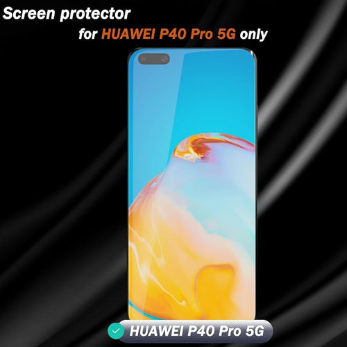 2 Pack Privacy Tempered Glass for Huawei P40 Pro 5G Screen Protector, 9H - Image 2