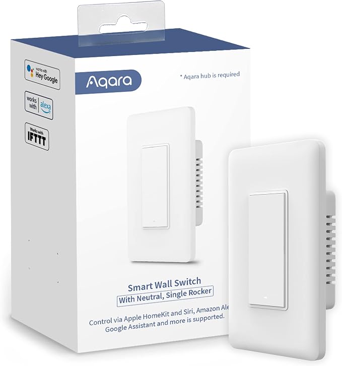 Aqara Smart Light Switch, Requires AQARA HUB, Zigbee Switch, Remote Control and by Aqara