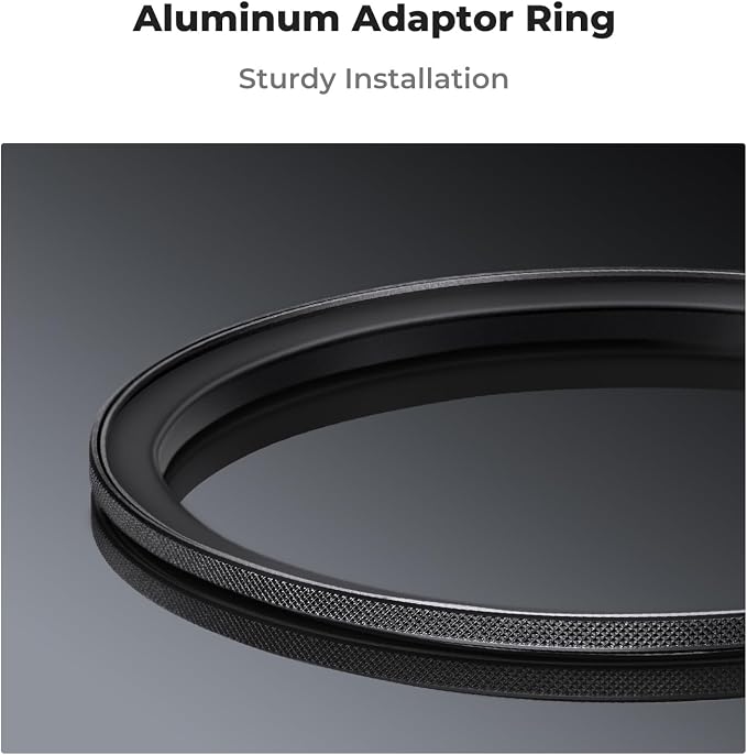 K&F Concept 58-82mm Magnetic Filter Adapter Ring, - Image 5