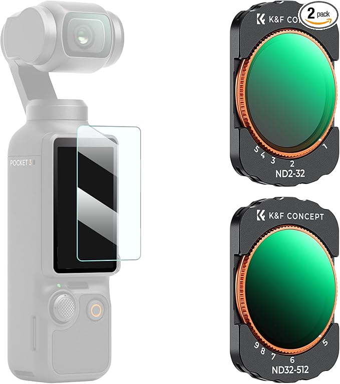 K&F CONCEPT Adjustable Magnetic ND Filters Set by KFCONCEPT
