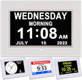 AINFTIME DST Clock with Day and Date by AINFTIME