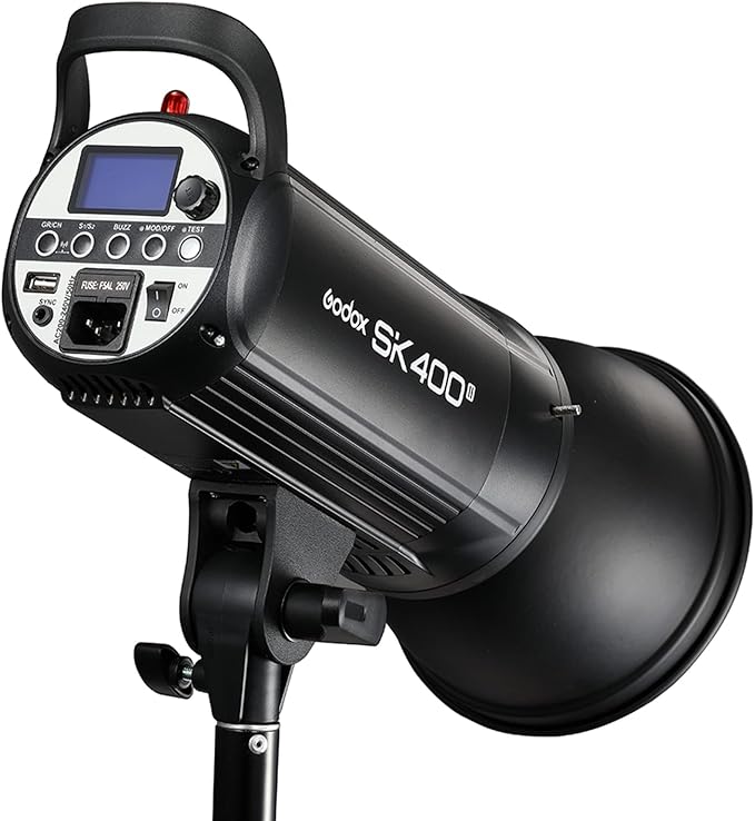 Godox 2* SK400ii 800Ws Studio Strobe Flash Lighting Kit:2 Pack SK400II Monolight - Image 2