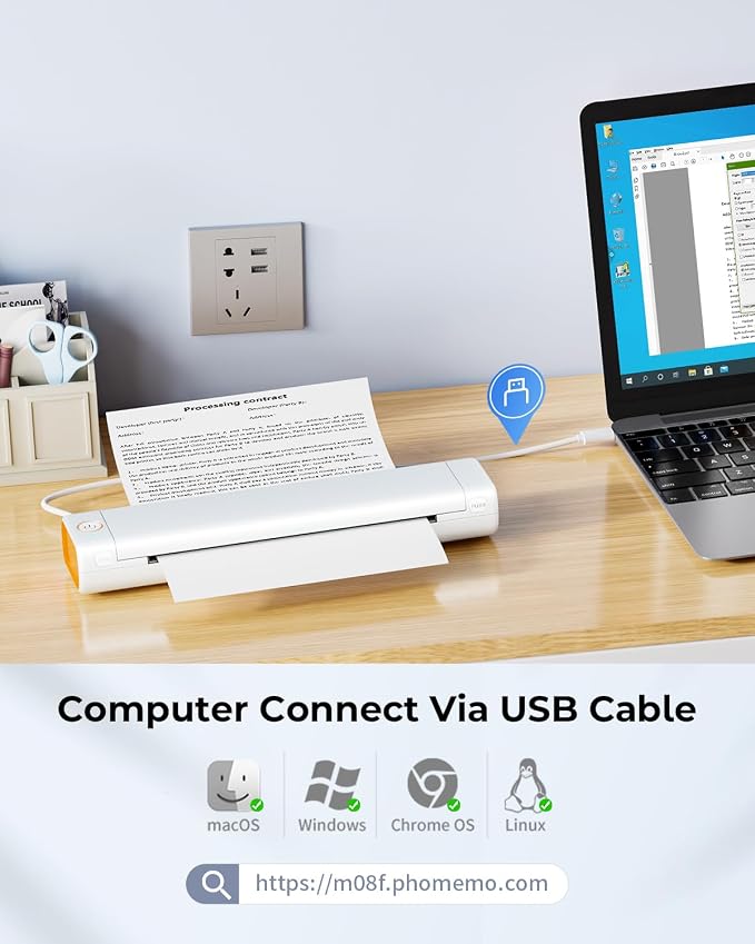 Phomemo Inkless Portable Printer - Image 4