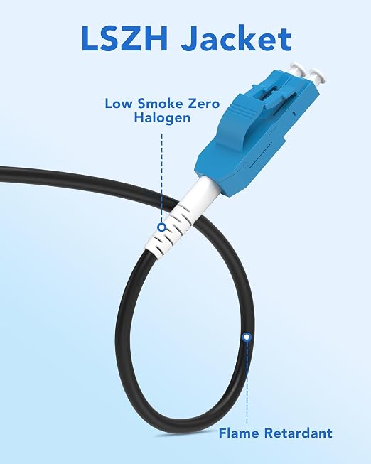 100M Uniboot LC to LC Single Mode Fiber Patch Cable，OS2 Outdoor Armored Fiber - Image 4