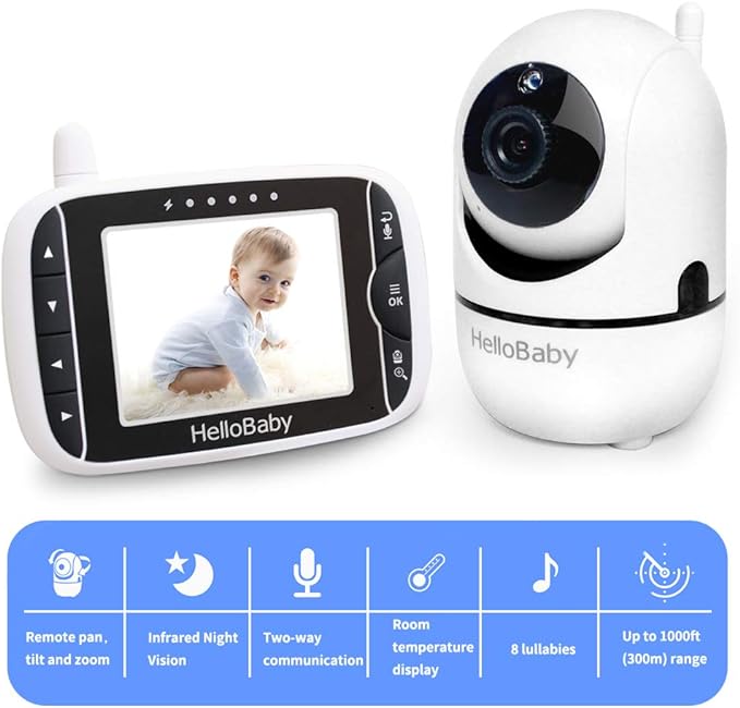 HelloBaby Video Baby Monitor - Image 2