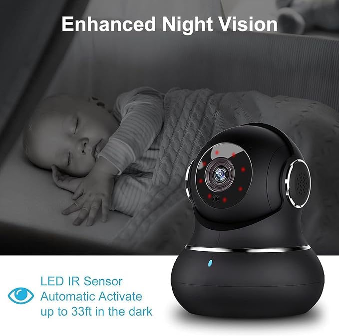 litokam 2K Indoor Security Camera, 360° Cameras - Image 4