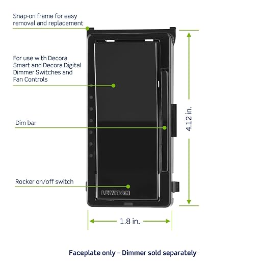 Leviton Color Change Faceplate Only – Compatible - Image 2