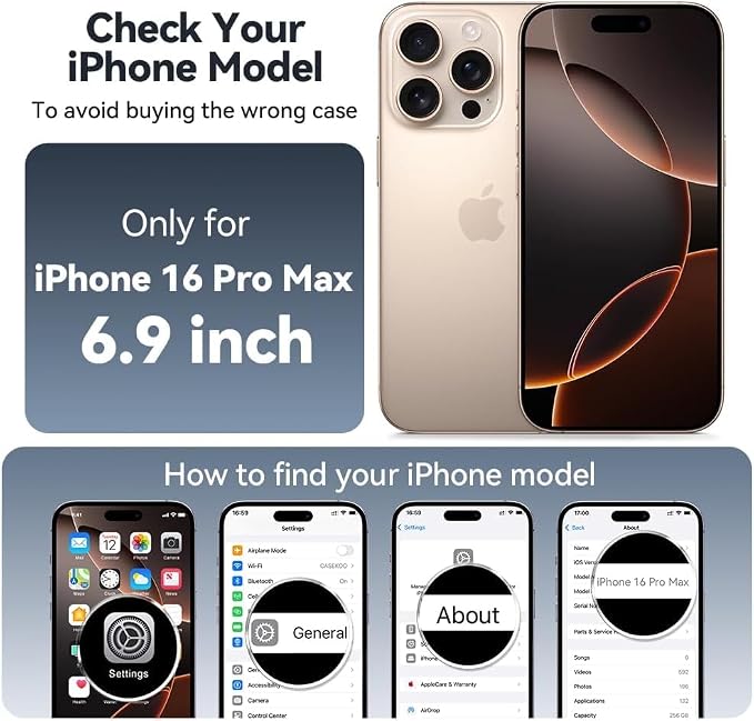 LeYi for iPhone-16-Pro Max Case for MagSafe: - Image 2