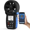 HoldPeak Handheld Anemometer Bluetooth, Digital Wind Speed Gauge Meter by HHOLDPEAK