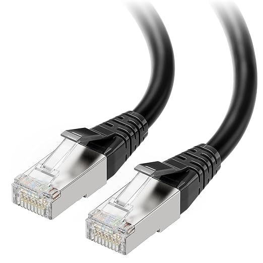 Cable Matters 40Gbps Short Cat 8 Ethernet Cable - 3ft by CableMatters