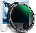 NEEWER 2 in 1 55mm Variable ND Filter ND2–ND32&CPL Filter No X Cross/30 Layer by Neewer