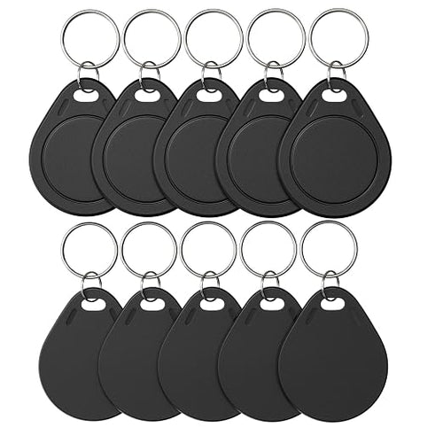 10pcs T5577 RFID Keyfobs 125kHz Writable T5577 Key Tags Proximity ID Card Token by BABIQT