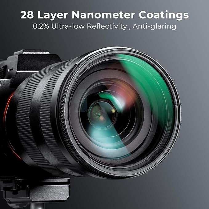 K&F CONCEPT 46mm True Color Polarizer Lens Filter Circular Polarizing Filter - Image 4