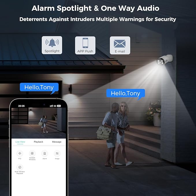 Hiseeu 4K Wired Security Camera System - Image 4