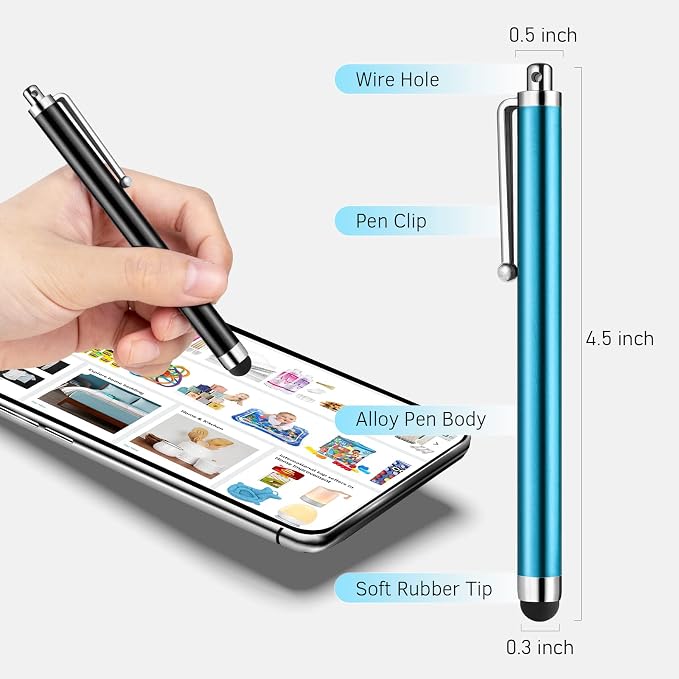 Stylus Pens for Touch Screens, Abiarst High Precision Universal Stylus for iPad - Image 3