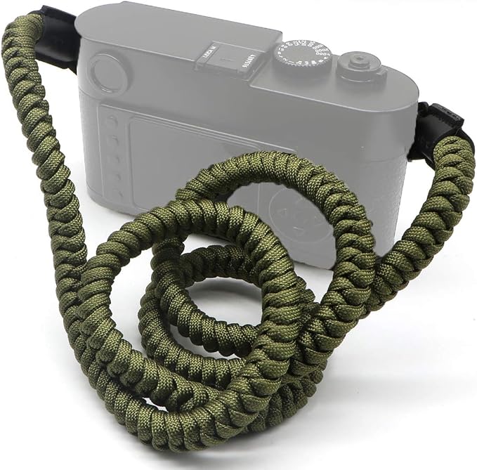 Paracord Camera Strap Long Camera Neck Shoulder Strap - Image 4