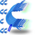 Rapink Patch Cables Cat6 1ft, Ethernet Patch Cable 10G, Cat 6 Patch Cable by Rapink