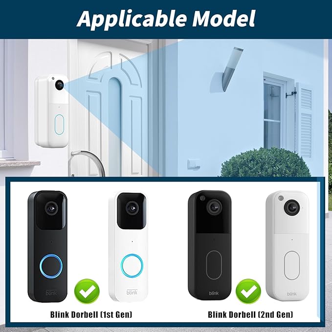 All-new Blink Doorbell Corner Mount, Adjustable Angle Mount Kit - Image 2