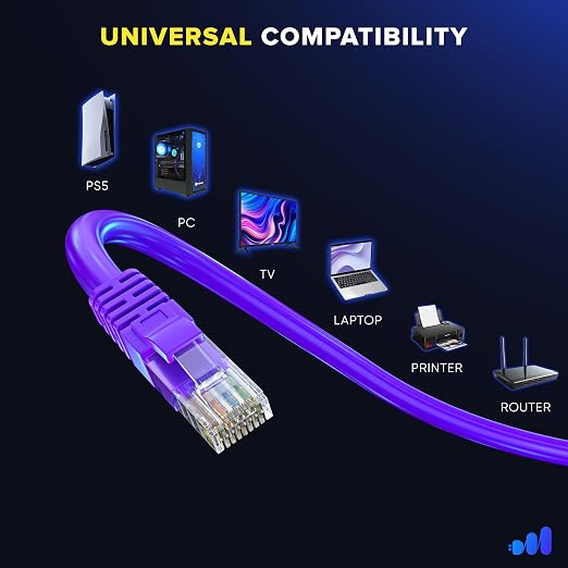 Maximm Cat 6 Ethernet Cable - 7 ft - Image 6