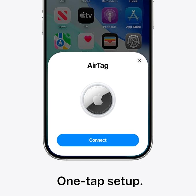 Apple AirTag - 4 Pack: Tracker for Keychain, and More; Locator - Image 3