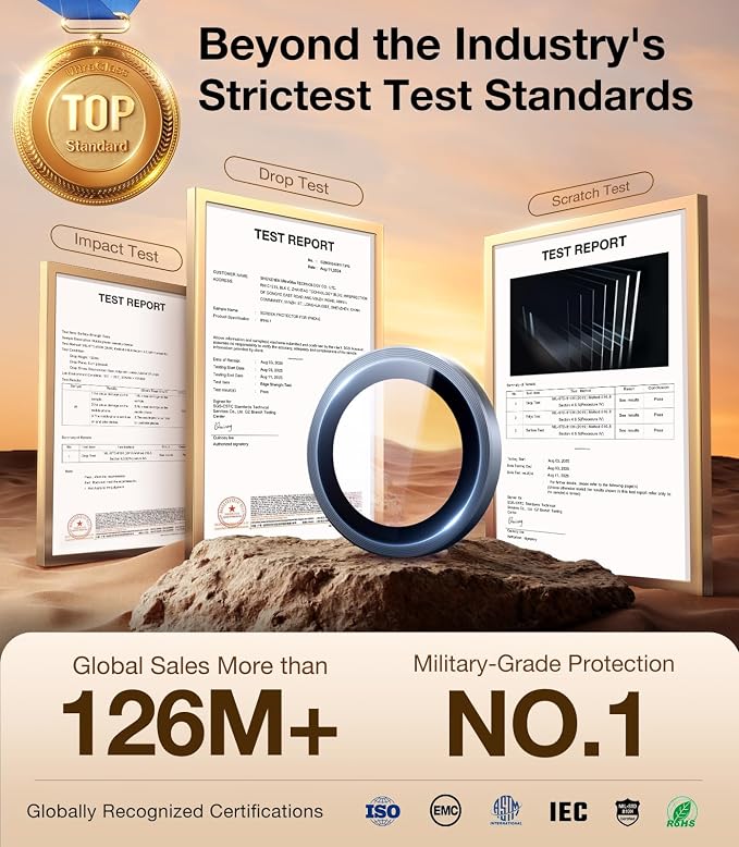 UltraGlass Top 9H+ Armor for Samsung Galaxy S26 Ultra Camera Lens Protector S26 - Image 2