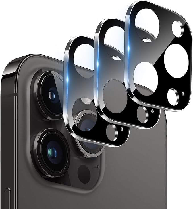 3 Pack Dengduoduo Tempered Glass Camera Lens Protector by Dengduoduo