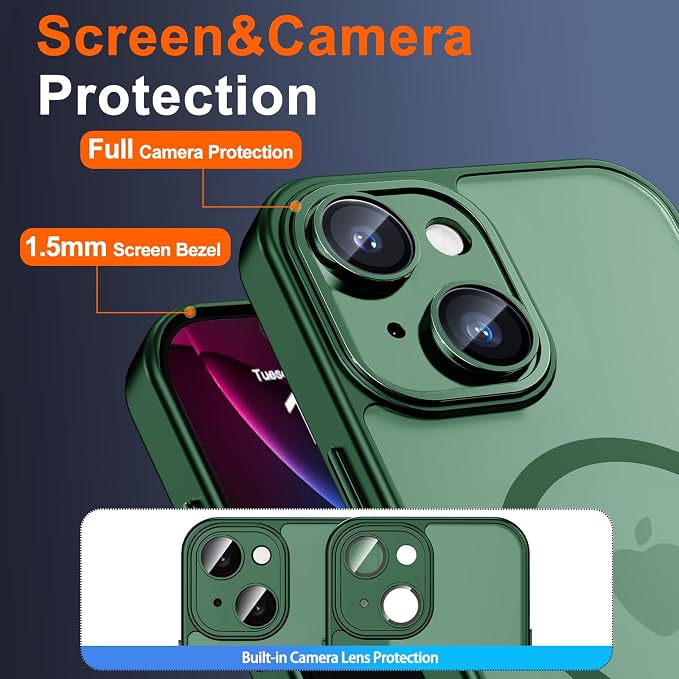 for iPhone 14 Case with Privacy Screen Protector and Camera Protection - Image 6