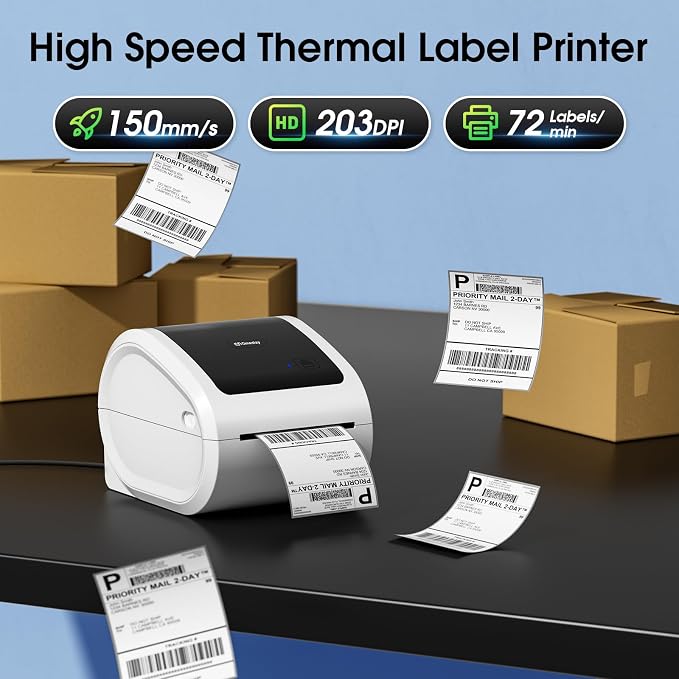 Bluetooth Shipping Label Printer - Image 7