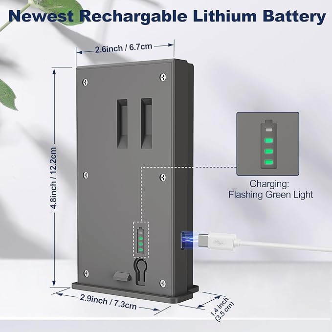 Lesaps 2-Pack Rechargeable Reveal Lipo Lithium Battery Pack - Image 5