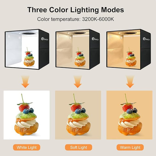 12x12 Inch Portable Folding Photo Studio Box - Image 2