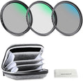 NEEWER 77mm UV/CPL/ND Lens Filter Kit by Neewer