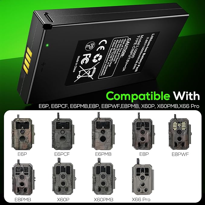 2 Pack 10000mAh Lithium Battery Pack - Image 3