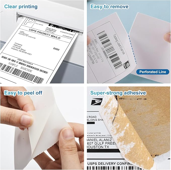 9527 Product 4x6 Direct Thermal Shipping Labels - Image 4