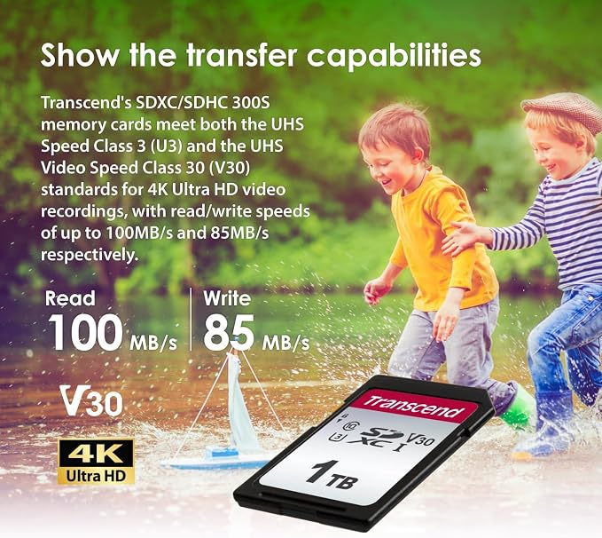 Transcend SDC300S 32GB SDHC SD Card, Compatible - Image 5