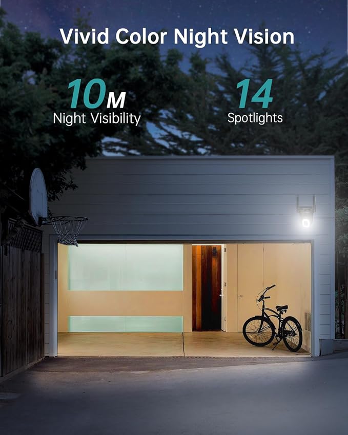 ZUMIMALL 2.5K Wired cameras for home security, 2.4G/5G WiFi Outdoor Security - Image 5