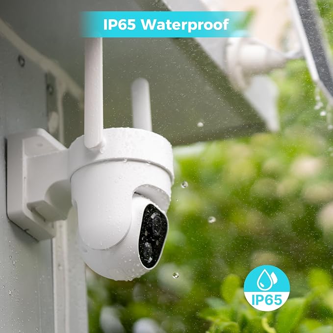 Vicohome 4CQ4 2K AI Solar Security Camera Wireless Outdoor, Battery Powered Cam - Image 9