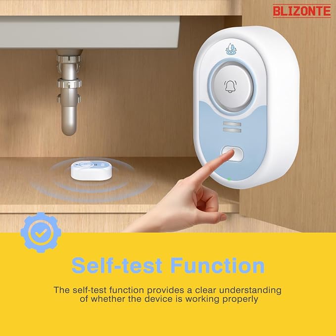 Water Leak Detector, 5-Year Battery Life, Water Alarm - Image 8