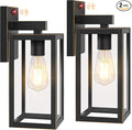 2-Pack Upgraded Motion Sensor Outdoor Wall Lights, Dusk to Dawn Porch Lights by BringYouBrightFuture