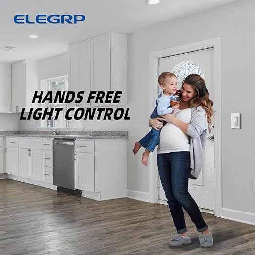 ELEGRP Matte White Single Pole Occupancy Motion Sensor Light Switch, Need - Image 7