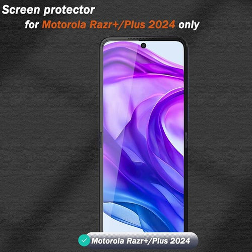 2 Pack for Motorola Razr+/Plus 2024 Screen Protector Flexible TPU Film - Image 2