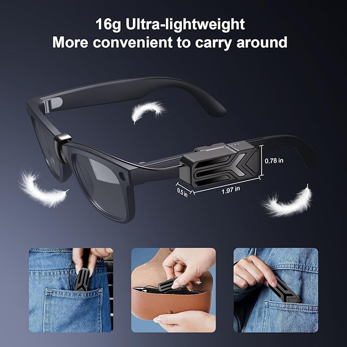 YARENKA 2Pack Wearable Battery Pack Charger Compatible - Image 3