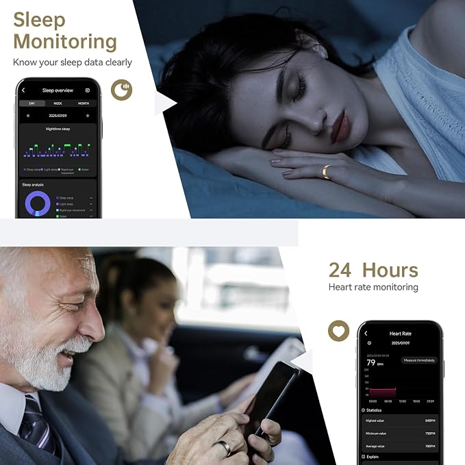Smart Ring for Women & Men, Fitness Tracker - Image 5